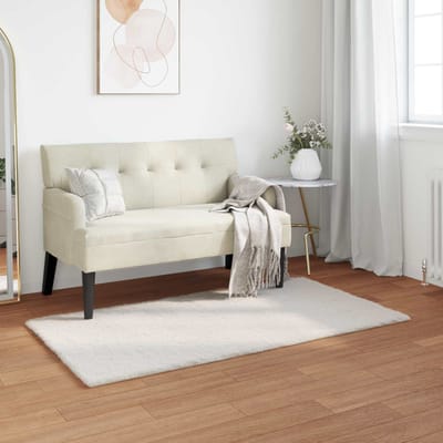 vidaXL - Antislip - vloerkleed - van - imitatie - konijnenbont - OLITE - 60 - x - 110 - cm