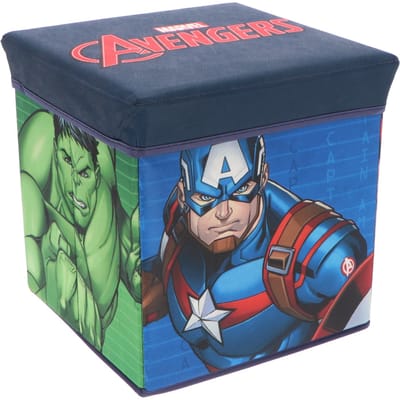 Avengers Opbergdoos - Met deksel - Stoel - Blauw - 30 cm