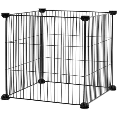 Lot de 5 Protections de Plantes contre les Animaux 39 cm x 39 cm Cage Métallique pour Plantes