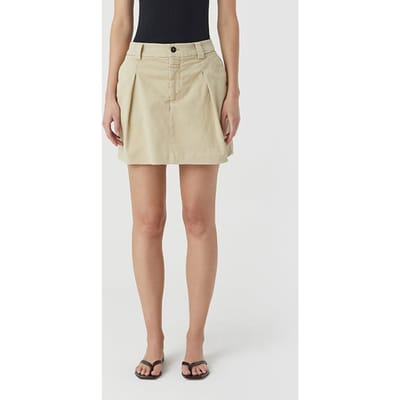 Closed Mini Skirt Skirts Desert Beige Maat: W30 | Mini Rokken Outlet | Dames | Beige