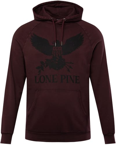 John F. Gee - Heren - Hoodie vintage look print - Bes - Maat L