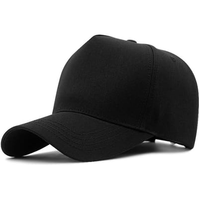 Katoenen Grote Hoofd Man Grote Maat Baseballpetten Mannen Buiten Extra Grote Sportpetten Papa Oversized Truckerpet 56-61cm 62-65cm L 58-60cm zwart