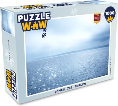 Puzzel Zomer - Zee - Bergen - Legpuzzel - Puzzel 1000 stukjes volwassenen