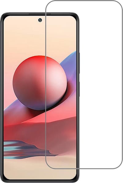 Screenprotector - Geschikt voor Xiaomi Redmi Note 10 4G - Extra Sterk - Beschermglas - Gehard Glas - Tempered Glass - Screen Protector