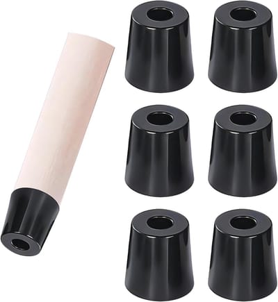 20 Stuks Rubberen Bumper Pads - Vloerbeschermer en Antislip Voetjes voor Meubels