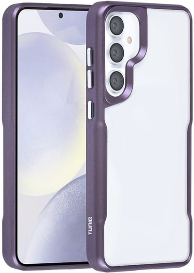 TUNIQ telefoonhoesje voor Samsung Galaxy S24 Plus - Siliconen backcover - Paars