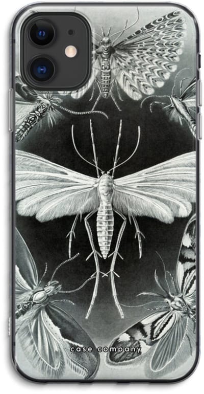 Case Company® - Hoesje geschikt voor iPhone 11 hoesje - Haeckel Tineida - Soft Cover Telefoonhoesje - Bescherming aan alle Kanten en Schermrand