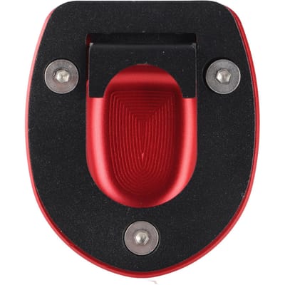 Motorfiets Kickstand Pad Zijstandaard Vergroter Plaat Geschikt voor Vespa GTS 250 300 2013?2019Rood red