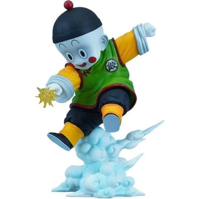 16cm/6.3inch Anime Dragon Ball Z Chaoz Figurine Chaozu Figurines d'Action Statue PVC Ornement de Bureau Modèle de Collection Jouets Cadeaux black