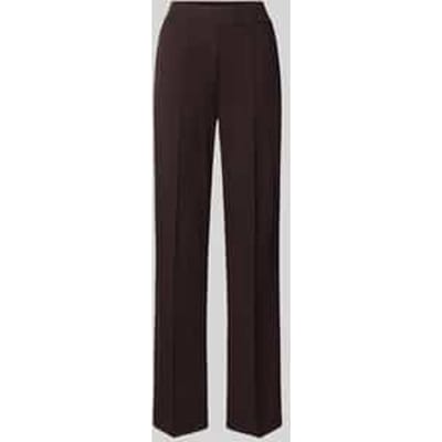straight fit broek van viscosemix