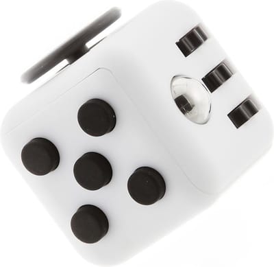 Kwalitatieve Fidget Cube / FriemelKubus | Anti Stress Speelgoed | Fidget Toy - Zwart-Wit - AWR