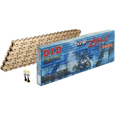 Motorfiets rolketting D.I.D 520Zvm-X(G&G) X 96 Mail. Zj
