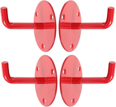 Brandblusser Houder - Wandbeugel Bevestiging - Veiligheid Opslag - Stevige Ijzeren Haak - 6.80X6.50X6.50CM - Rood