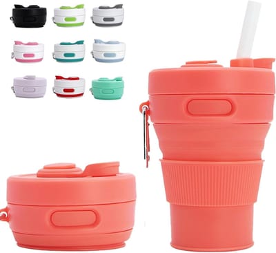 Vouwbare Reismok met Compact Ontwerp, Ideaal voor Koffie en Thee onderweg