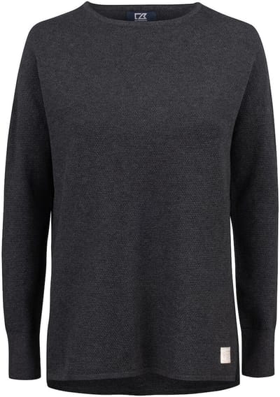 Cutter & Buck Carnation Sweater Dames 355427 - Antraciet Melange - S