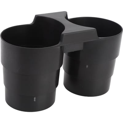 Middenconsole Dubbele Bekerhouder Stabiele Ondersteuning Deformatiebestendig Stijlvolle Look Vervanging voor C7 2014 2019 black