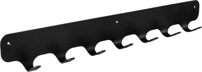 Gorillz Rounded Seven - Wandkapstok - 67 x 6 x 7,8 mm - Zwart