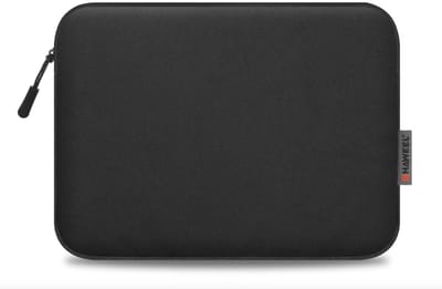 Luxe Bescherm-Opberg Hoes Pouch Sleeve voor Lenovo Tab 10.1 - M11 - Yoga Tab - Idea Pad - Zwart