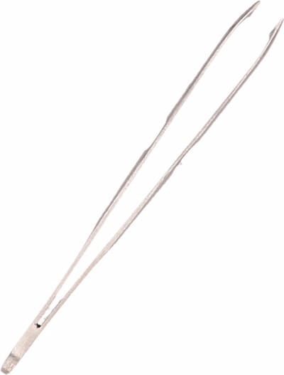 Pincet - metaal - 9 cm - epileren - splinters verwijderen