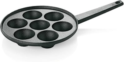 Poffertjespan met 7 verdiepingen - Geschikt voor Poffertjes, Takoyaki, Ebelskiver en Slakken