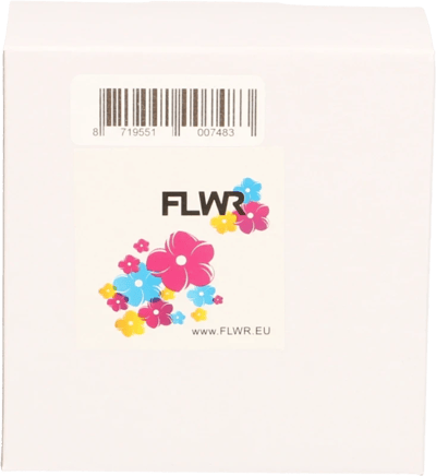 FLWR - Labelprinterrol / DK-11201 / Wit - Geschikt voor Brother