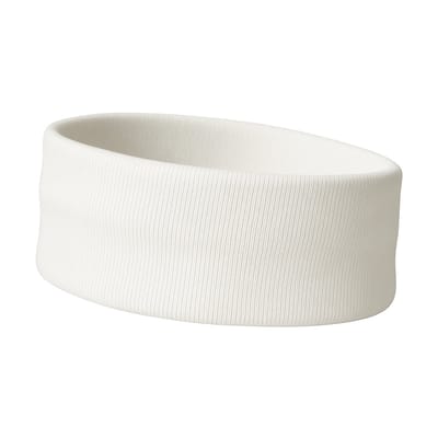 Brede Sport Hoofdband voor Heren & Dames – 75mm – Acryl – Ideaal voor Fitness, Hardlopen & Yoga - Wit