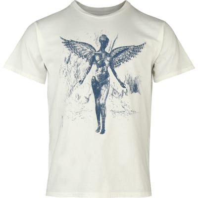 Nirvana T-shirt - In utero - S tot XXL - voor Mannen - wit