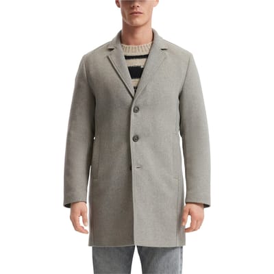 s.Oliver -qs Jacket Outdoor Brown Maat: S | Lichte Jassen Outlet | Heren | Grijs