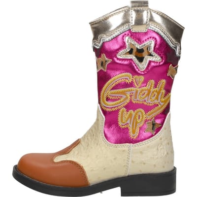 Shoesme Enkellaarsjes Enkellaarsjes - Goudkleur - Maat 24