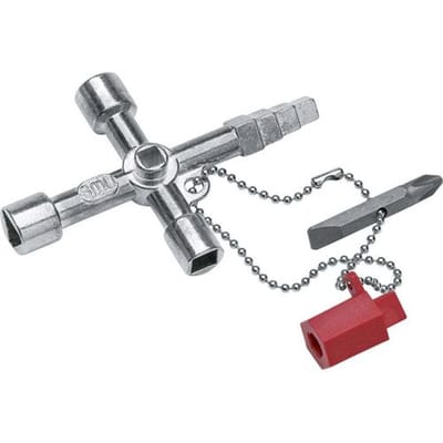 Knipex 811950 Universele sleutel voor huis en tuin Universele sleutel 1 stuk(s)