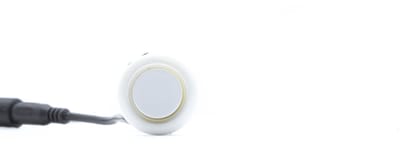 Einparts Parkeersensor 18,5 Mm Wit Nr. 56 Voor Vrachtwagen Inbouwmontage