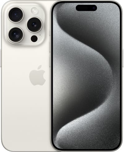 Apple iPhone 15 Pro - 128GB - Wit Titanium