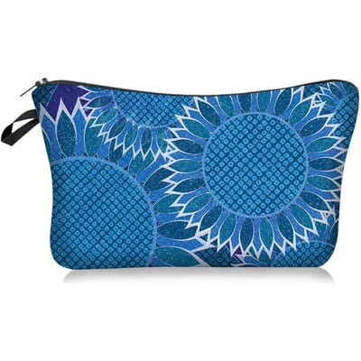 Trousse de maquillage pour femme Monet Waterlily, trousse de maquillage imprimée Gustav Klimt, sac de rangement pour rouge à lèvres