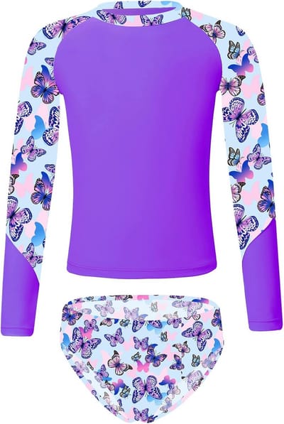 Meisjes Zeemeermin Zwemkleding Tweedeelig UV Bescherming Zomer
