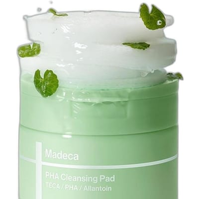 Centellian24 Madeca PHA Reinigingspads 60 Stuks – Milde Exfoliatie & Textuur... white
