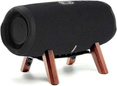 Houten Standaard voor Draagbare Bluetooth Luidsprekers - Stevige Houten Houder voor Charge 3, 4, 5, 6 en Flip 4, 5, 6