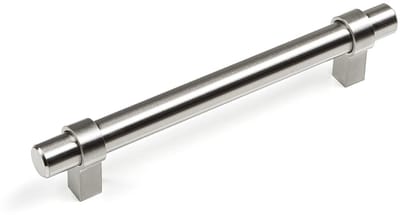10 x Meubelgreep G20 Boorgatafstand 128 mm roestvrij staal optiek Stanghandgreep / relinggreep van SOTECH