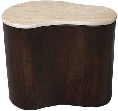 Starfurn - Salontafel Lovi - Bruin - 33x50x42 cm