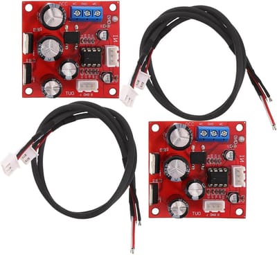 2 stuks voorversterker voor draaitafel, phono-voorversterker, doe-het-zelf vervangend audio-onderdeel, voorversterkerprintplaat voor stereo platenspeler.