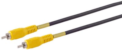 Cinchstecker auf Cinchstecker, 2,5m