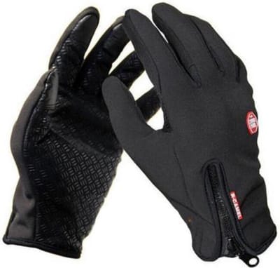 Sitna Neopreen Fietshandschoenen Unisex - Zwart - Maat XL