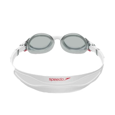 Speedo Uniseks Volwassene 2.0 Biofuse zwembril (Wit/Rook)