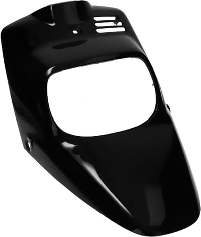 TNT-voorschort voor scooter MBK 50 Spirit 1990 tot 2003 13931 / glanzend zwart nieuw