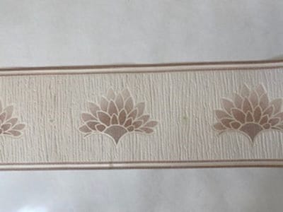 BEHANGRAND CREME BRUIN VOELBAAR PRINT DIKKE RELIEF 561623