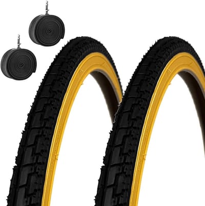 2 x Binnenband en 2 x Buitenbanden voor Stadsfiets 700x35C / 28 Inch
