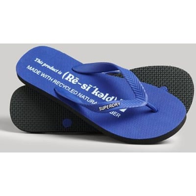 Superdry Studios Teenslippers Lichtblauw Grootte: M