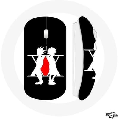 Draadloze muis Hunter x Hunter Manga Logo Zwart
