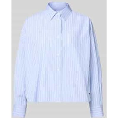 Oversized Overhemdblouse van puur katoen Model 'AUREO'