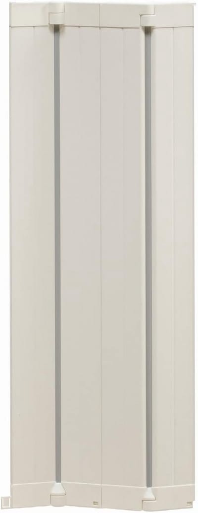 Veiligheidsrooster Verlengstuk voor Baby's - 5.08x24.13x72.14 cm - Wit