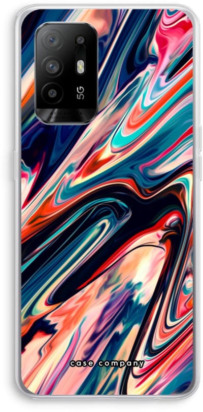 Case Company® - Hoesje geschikt voor Oppo A94 5G hoesje - Quantum Being - Soft Cover Telefoonhoesje - Bescherming aan alle Kanten en Schermrand